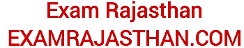 Exam Rajasthan